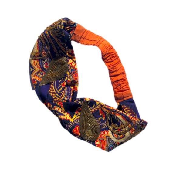 Beaded Elastic Headband Wrap - Picture 1 of 6